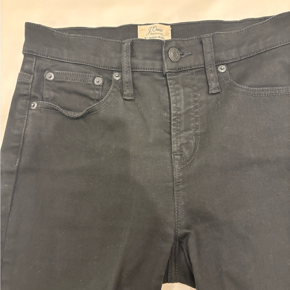 J. Crew Black Skinny Jeans
